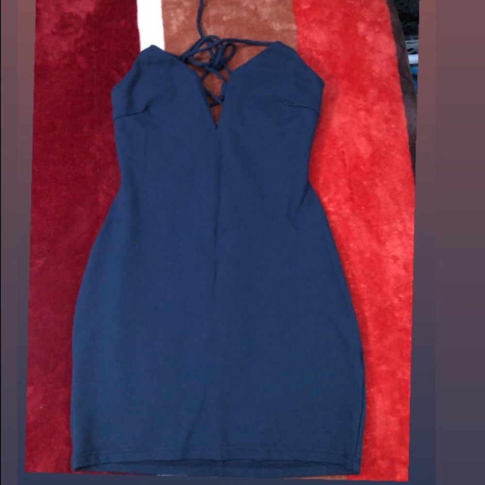 Navy Blue Dress